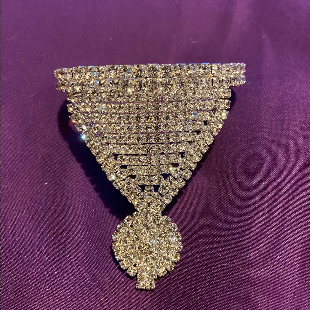 Elegant vintage ladies Rhinestone Slave bracelet